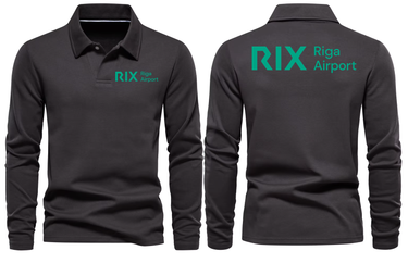 RIX AIRPORT LONG SLEEVE POLO